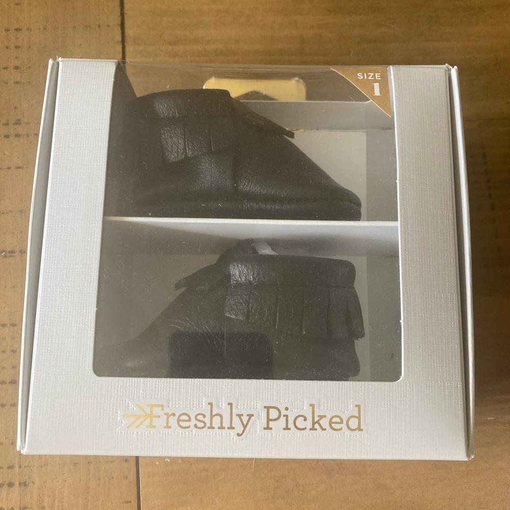 Freshly Picked Ebony Moccasins